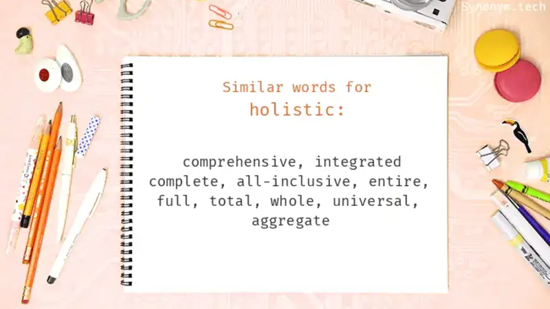 holistic synonym